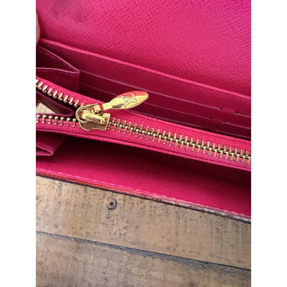 Louis Vuitton Wallet Womens Multicolor Monogram Canvas Long Envelope France Logo - Picture 14 of 16